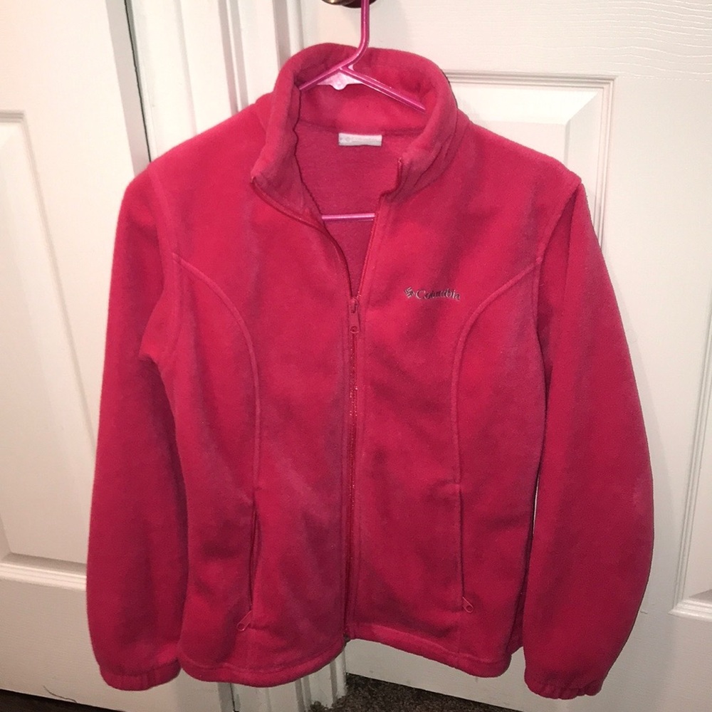 Columbia Pink Fleece Jacket